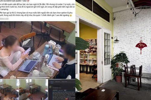 Diễn biến mới vụ nhóm khách ngồi 10 tiếng ở quán café, bị phụ thu rồi chấm 1 sao