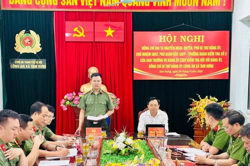 Siết chặt kỷ luật, kỷ cương đưa công tác Đảng tại cơ sở đi vào thực chất