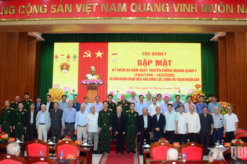 Cục Quân y gặp mặt các thế hệ cán bộ nhân kỷ niệm 80 năm Ngày truyền thống