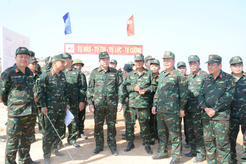 Binh đoàn 12 bảo đảm tiến độ, chất lượng công trình trọng điểm trước 'áp lực kép'