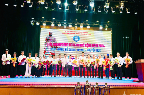 Hấp dẫn Giải taekwondo Cúp Hoàng đế Quang Trung