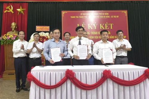 Tăng cường mối quan hệ đoàn kết, hỗ trợ xã Trà My phát triển toàn diện