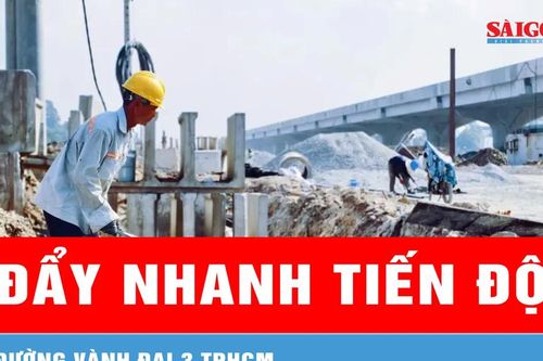 'Vượt nắng' để đẩy nhanh tiến độ đường Vành đai 3 TPHCM