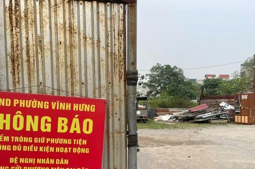 Khu đất 409 Lĩnh Nam bỏ hoang, xuất hiện dấu hiệu sử dụng sai mục đích