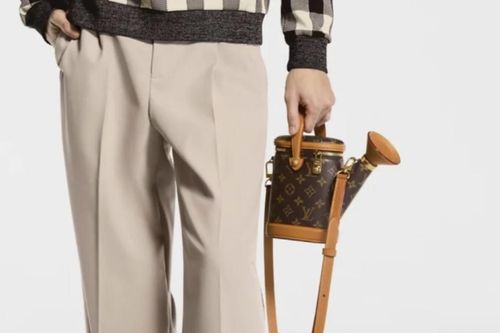 Khi sáng tạo chạm ngưỡng xa xỉ: Louis Vuitton ra mắt túi nam hình bình tưới cây