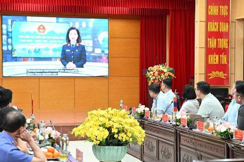 VKSND tỉnh Quảng Ninh tọa đàm về chuyển đổi số với Viện kiểm sát Mông Cổ