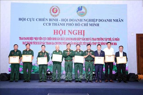 Vinh danh các cựu chiến binh làm kinh tế giỏi