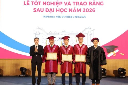Trường Đại học Y Hà Nội tổ chức Lễ tốt nghiệp và trao bằng sau đại học năm 2026 tại phân hiệu Thanh Hóa