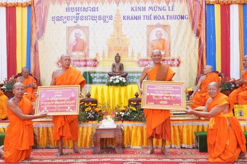 Hội Đoàn kết sư sãi yêu nước tỉnh An Giang họp mặt mừng Chôl Chnăm Thmây