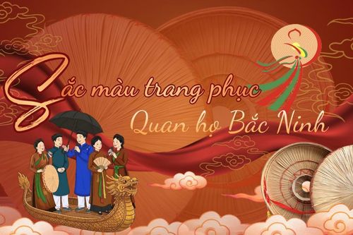 Sắc màu trang phục Quan họ Bắc Ninh