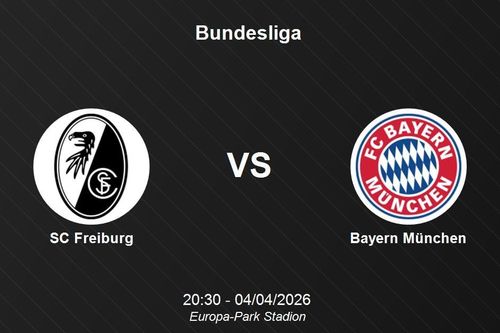 Nhận định SC Freiburg vs Bayern München - Thử thách cực đại tại Europa-Park Stadion