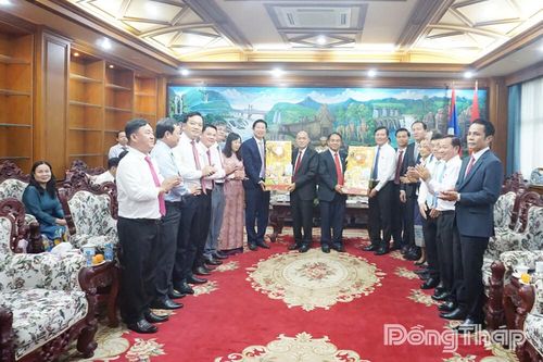 Tiếp tục thúc đẩy quan hệ hợp tác giữa Đồng Tháp và Champasak