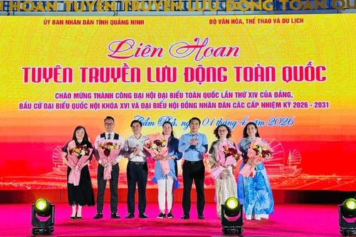 Lạng Sơn giành giải cao tại Liên hoan Tuyên truyền lưu động toàn quốc năm 2026