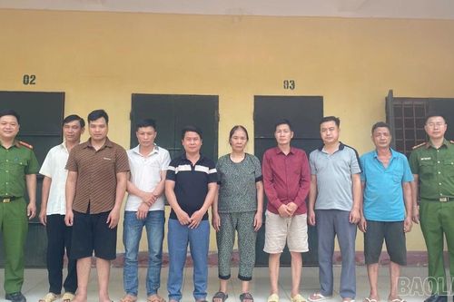 Khởi tố 8 bị can liên quan vụ án đánh bạc ở Lâm Giang