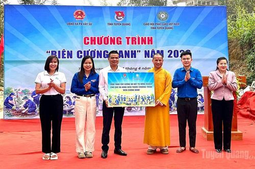 Tuổi trẻ Tuyên Quang chung tay xây dựng biên cương xanh