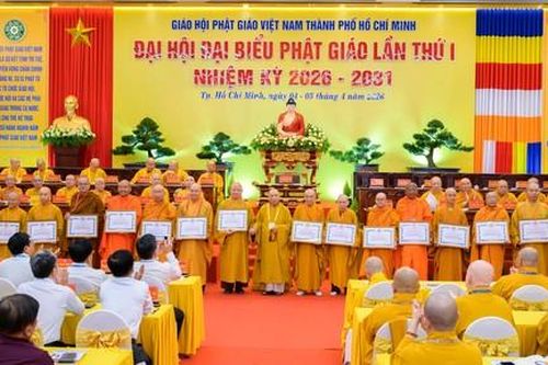 Ngày làm việc thứ nhất Đại hội đại biểu Phật giáo TPHCM lần thứ I, nhiệm kỳ 2026-2031