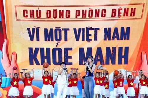 Hoàn tất tổng duyệt, sẵn sàng cho Lễ mít tinh Ngày Sức khỏe toàn dân