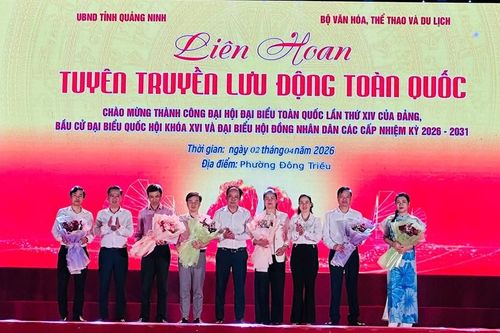 Lạng Sơn đạt nhiều thành tích tại Liên hoan Tuyên truyền lưu động toàn quốc 2026
