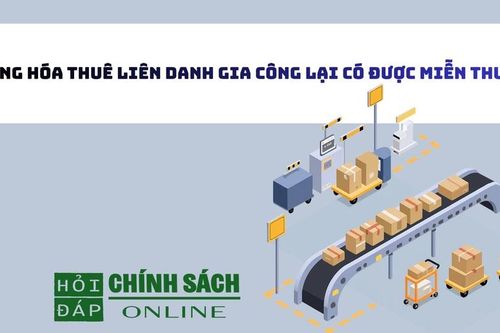 Hàng hóa thuê liên danh gia công lại có được miễn thuế?