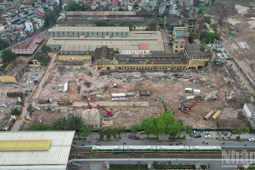 Toàn cảnh dự án tại khu Cao Xà Lá sau 2 tháng khởi công
