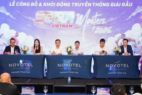 Giải Stour Pickleball Vietnam Masters 2026 quy tụ nhiều nghệ sĩ và KOL