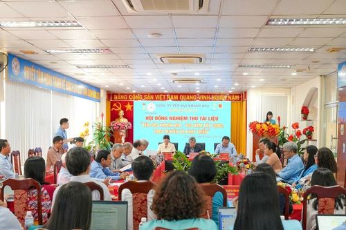 Nghiệm thu tài liệu 'Yến Sào Khánh Hòa, 700 năm xây dựng, trao truyền và phát triển'
