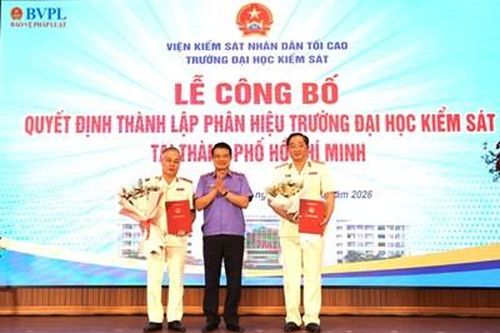 Trường Đại học Kiểm sát thông báo về Thông tin tuyển sinh đại học năm 2026