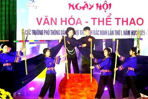 Sôi nổi Ngày hội Văn hóa - Thể thao các trường phổ thông dân tộc nội trú tỉnh Bắc Ninh