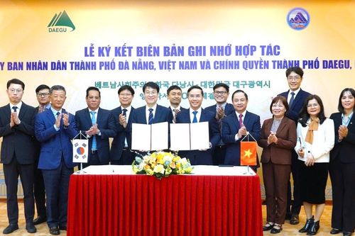 Đà Nẵng triển khai hợp tác với Daegu (Hàn Quốc) trên nhiều lĩnh vực