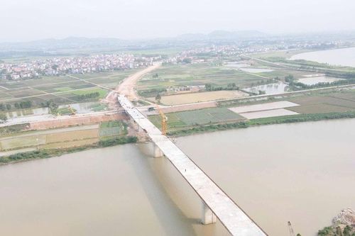 Dự án cầu Cẩm Lý mới tại tỉnh Bắc Ninh: Hoàn thành tách đường bộ và đường sắt vào tháng 7/2026