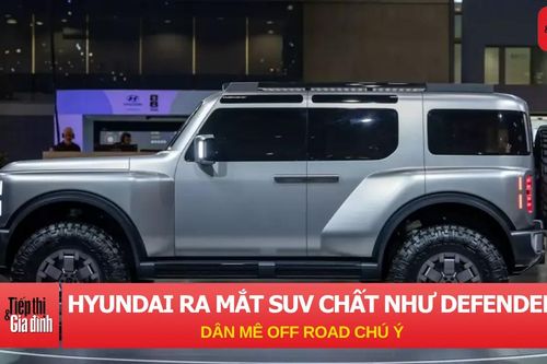 Hyundai ra mẫu SUV 'chất như Defender', dân mê off-road chú ý!