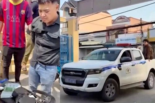 Bắt nhanh đối tượng cướp giật iPhone của 2 bé gái