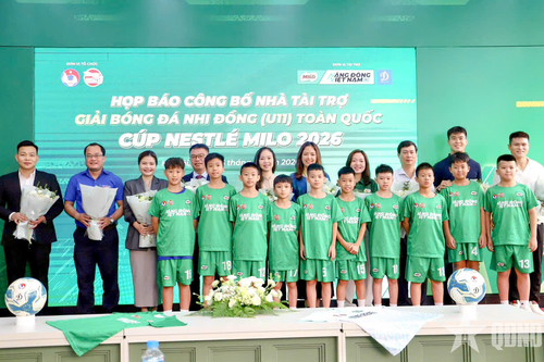 53 đội bóng tranh tài Giải bóng đá nhi đồng U11 toàn quốc
