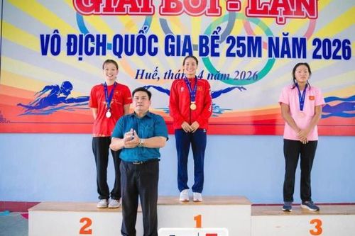 Nhiều kỷ lục được xác lập tại Giải bơi vô địch quốc gia 2026