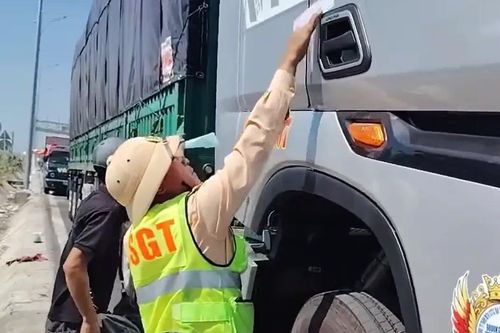 Vi phạm trên cao tốc Vĩnh Hảo - Phan Thiết, chủ xe và tài xế bị phạt 104 triệu đồng