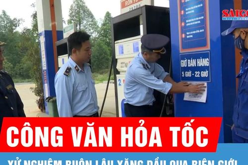 Ngăn chặn vận chuyển xăng dầu trái phép qua biên giới