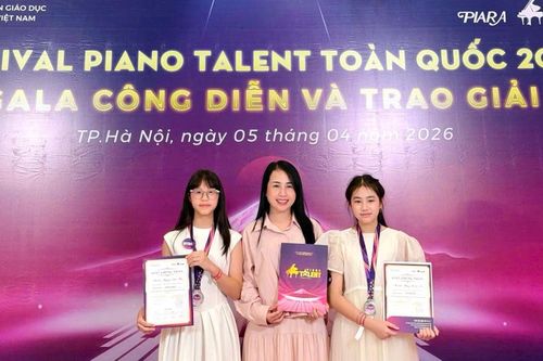 Cao Bằng giành 2 HCB tại Festival Piano Talent toàn quốc 2026