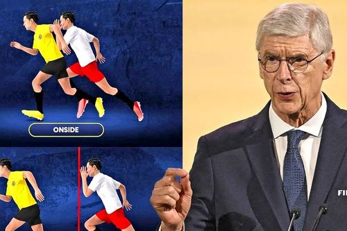 Chủ nhà World Cup 2026 đưa vào vận hành luật việt vị mới của Arsene Wenger