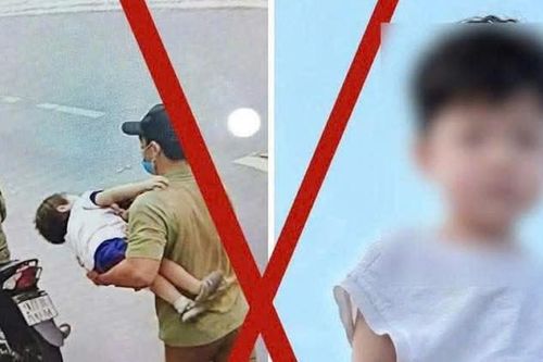 Thông tin '2 người lạ bế đứa trẻ lên xe chở đi' là sai sự thật