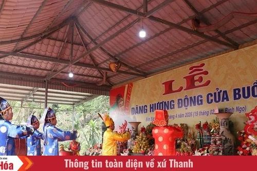 Lễ dâng hương động Cửa Buồng năm 2026