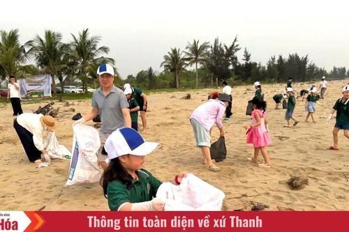 Gửi tình yêu biển qua những đôi tay nhỏ
