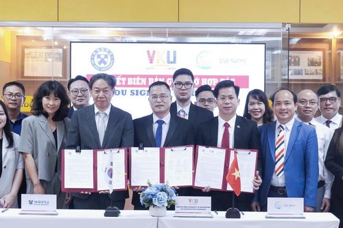 Trường Đại học Công nghệ thông tin và Truyền thông Việt - Hàn hợp tác với đại học của Hàn Quốc