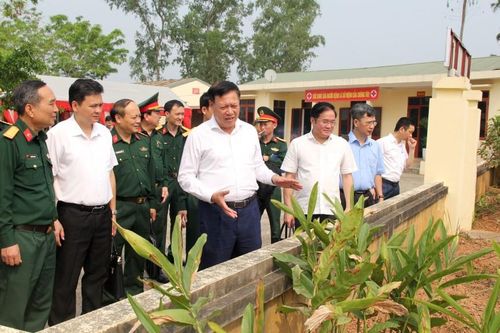 Kiểm tra, giám sát hoạt động kết hợp quân dân y tại Lạng Sơn