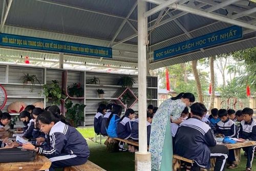Thư viện xanh của học trò vùng sâu