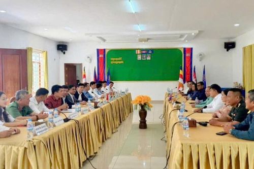 Xã Tuy Đức chúc Tết cổ truyền Chôl Chnăm Thmây tại huyện O Rang