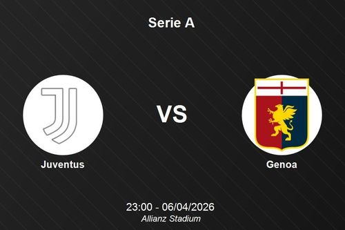 Nhận định Juventus vs Genoa - Serie A: 'Bà đầm già' quyết tâm củng cố vị trí Top 4