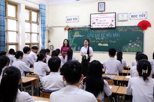 Nuôi dưỡng văn hóa đọc từ Câu lạc bộ yêu Văn học