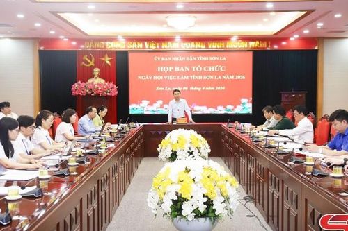 Tổ chức Ngày hội việc làm tỉnh Sơn La năm 2026 vào ngày 11/4/2026