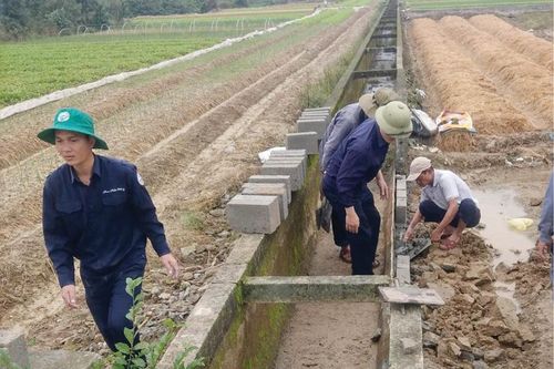 Thủy lợi nội đồng phục vụ sản xuất
