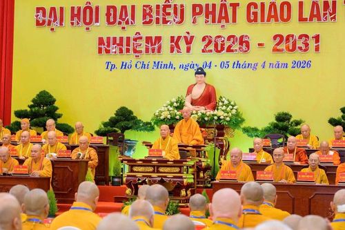 Phiên trọng thể Đại hội đại biểu Phật giáo TP.HCM lần thứ I, nhiệm kỳ 2026-2031